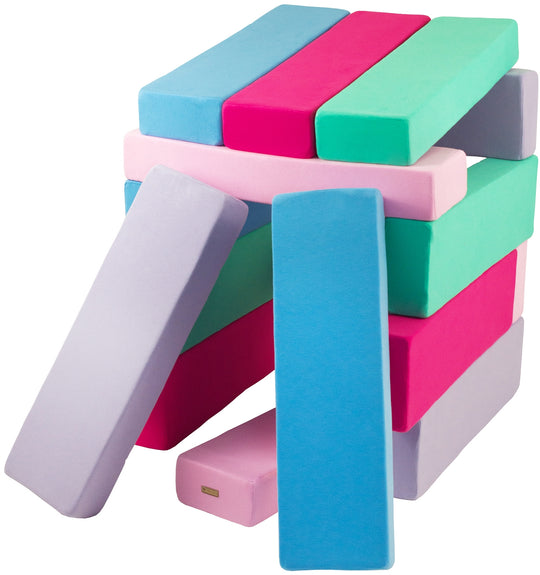 Tower set of 15 large foam blocks