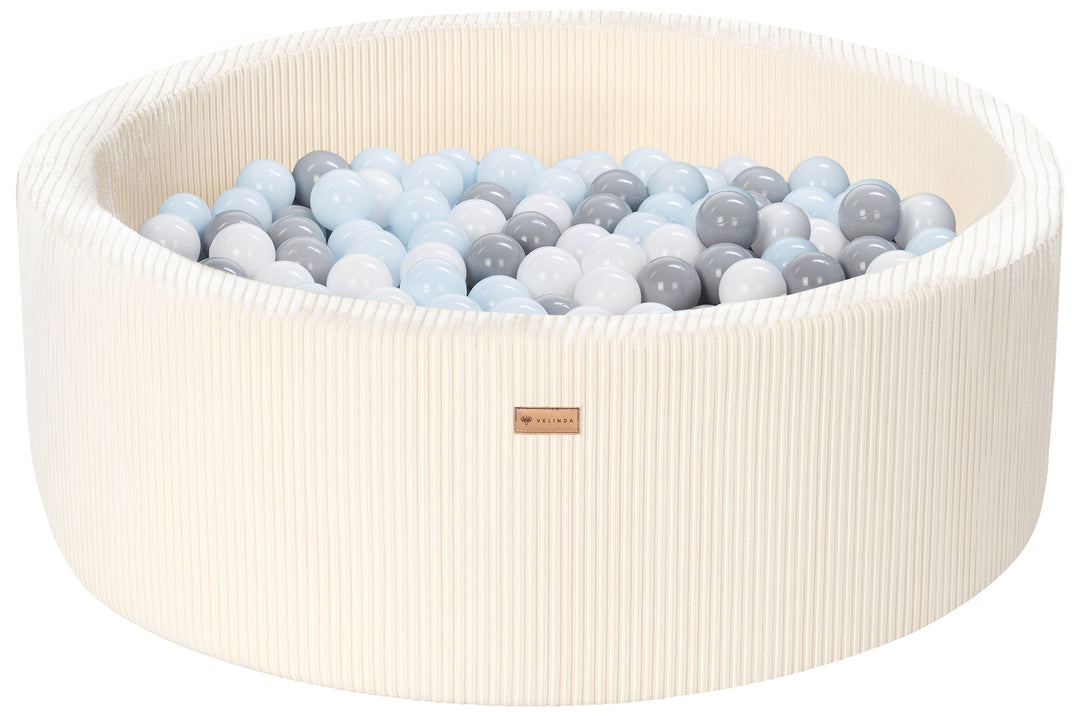Ball pit + 200 balls, corduroy fabric