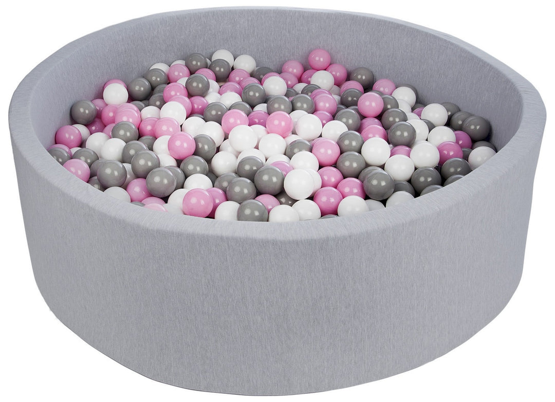 Soft Jersey ball pit with 900 balls, diameter 125 cm