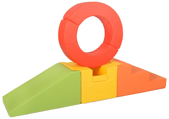 Hoop set of 7 large foam blocks