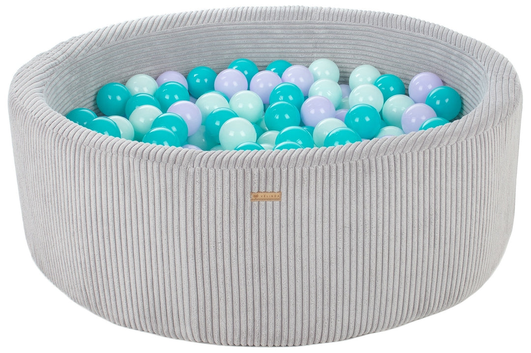 Ball pit + 300 balls, corduroy fabric