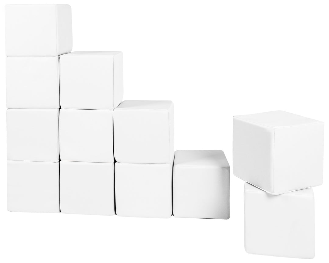 Soft Play Cubes, 12 building blocks for kids