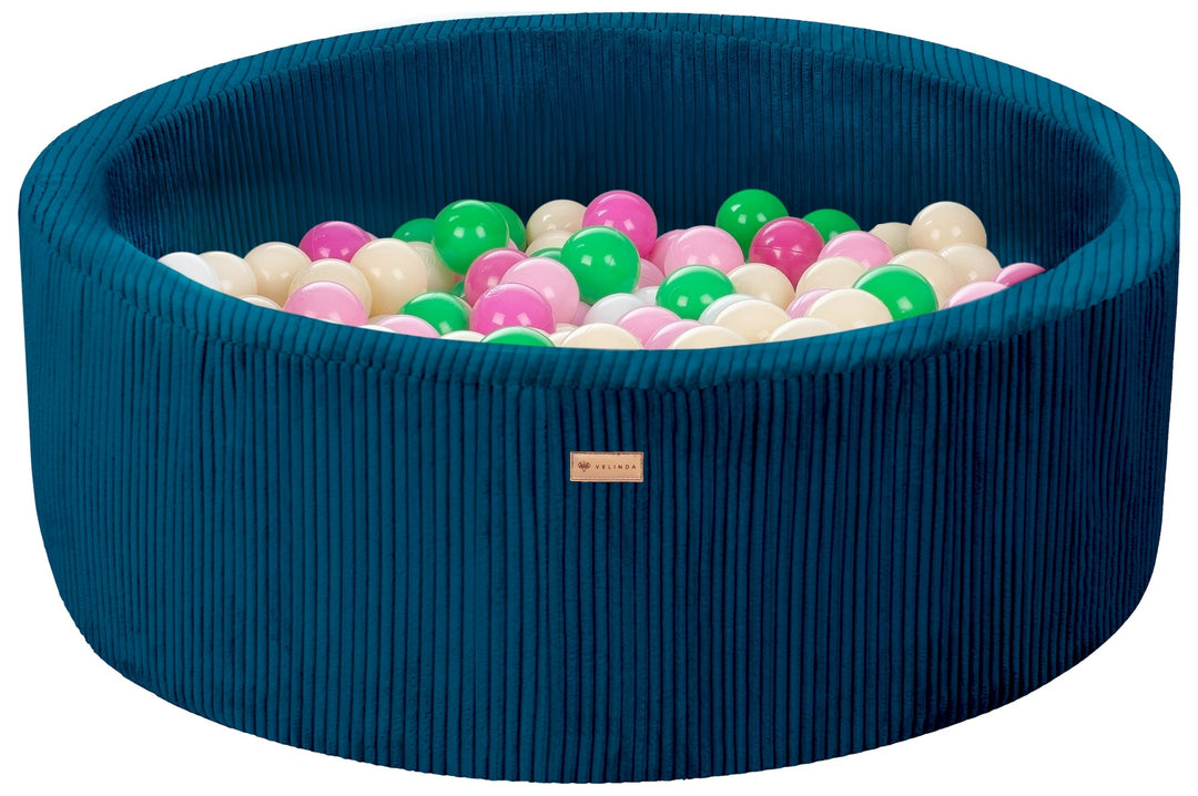 Ball pit + 200 balls, corduroy fabric