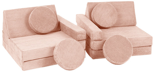 Modular kids sofa, foam blocks