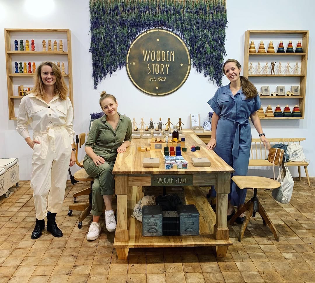 Houten vormensorteerblokken - Kleuren XL