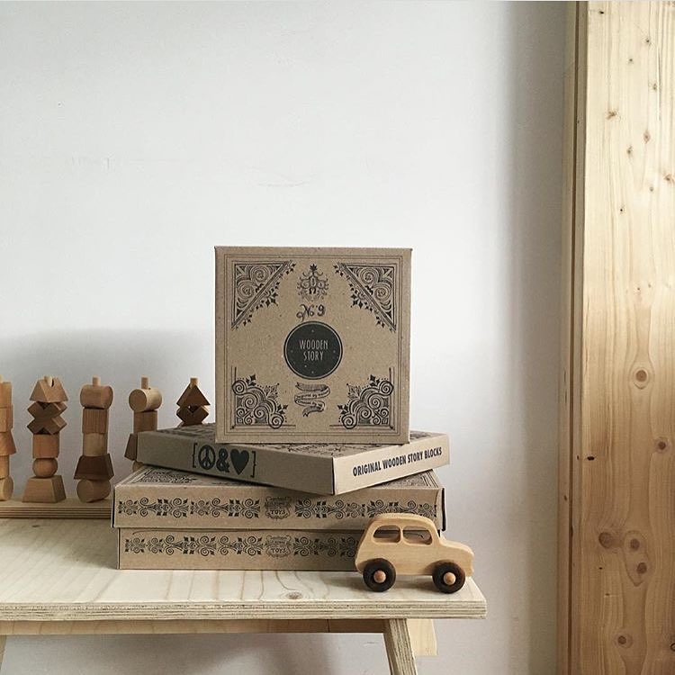 Houten Speelautootje - Little French