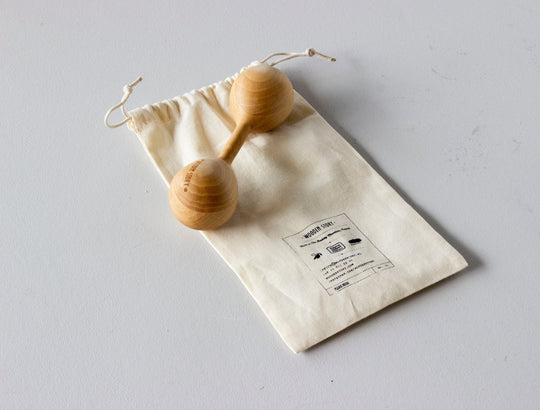 Houten rammelaar - Leeuwerik