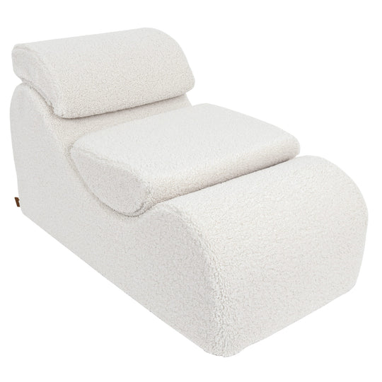 Wave Lounger - Cream Bearly