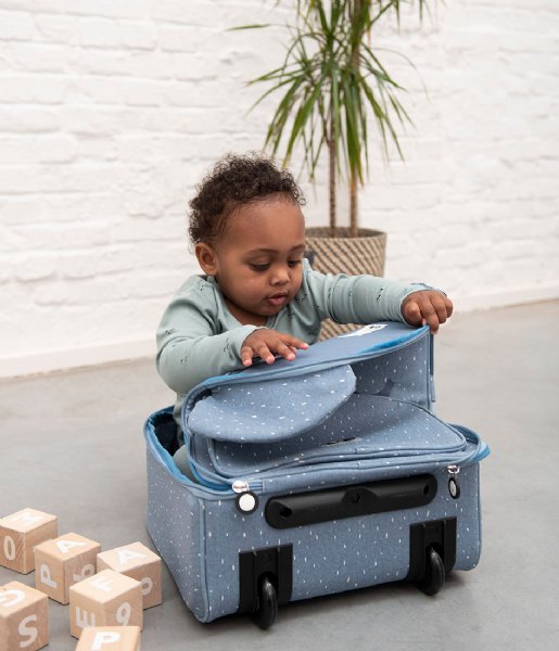 Water-Repellent Travel Trolley for Kids - Mr Elephant