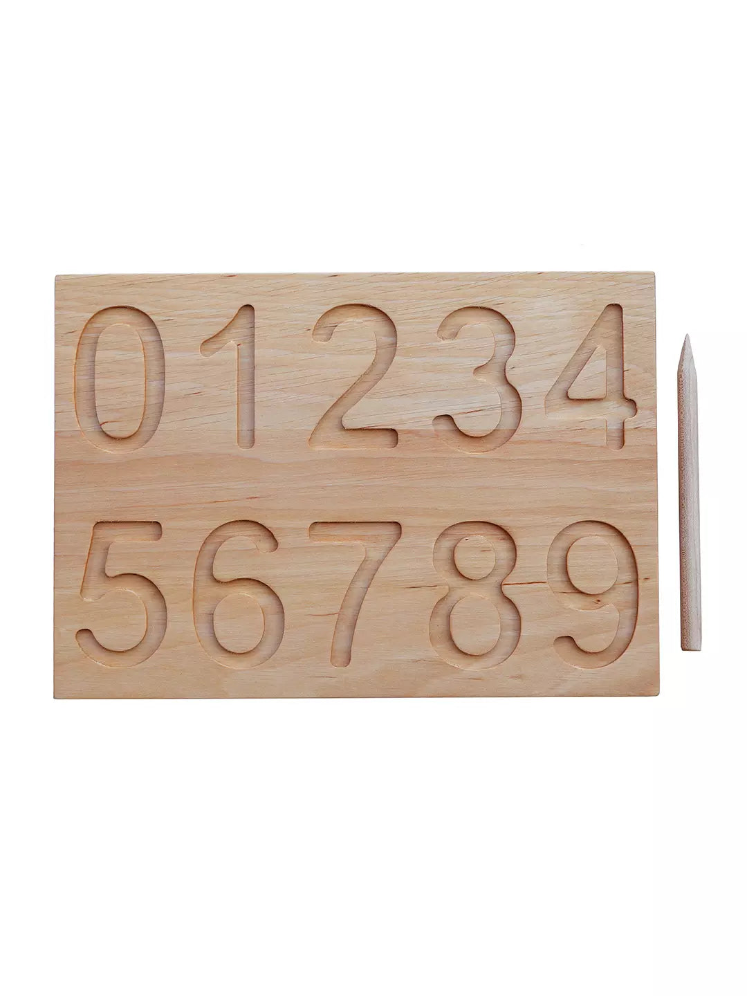 Wooden Montessori Number Board