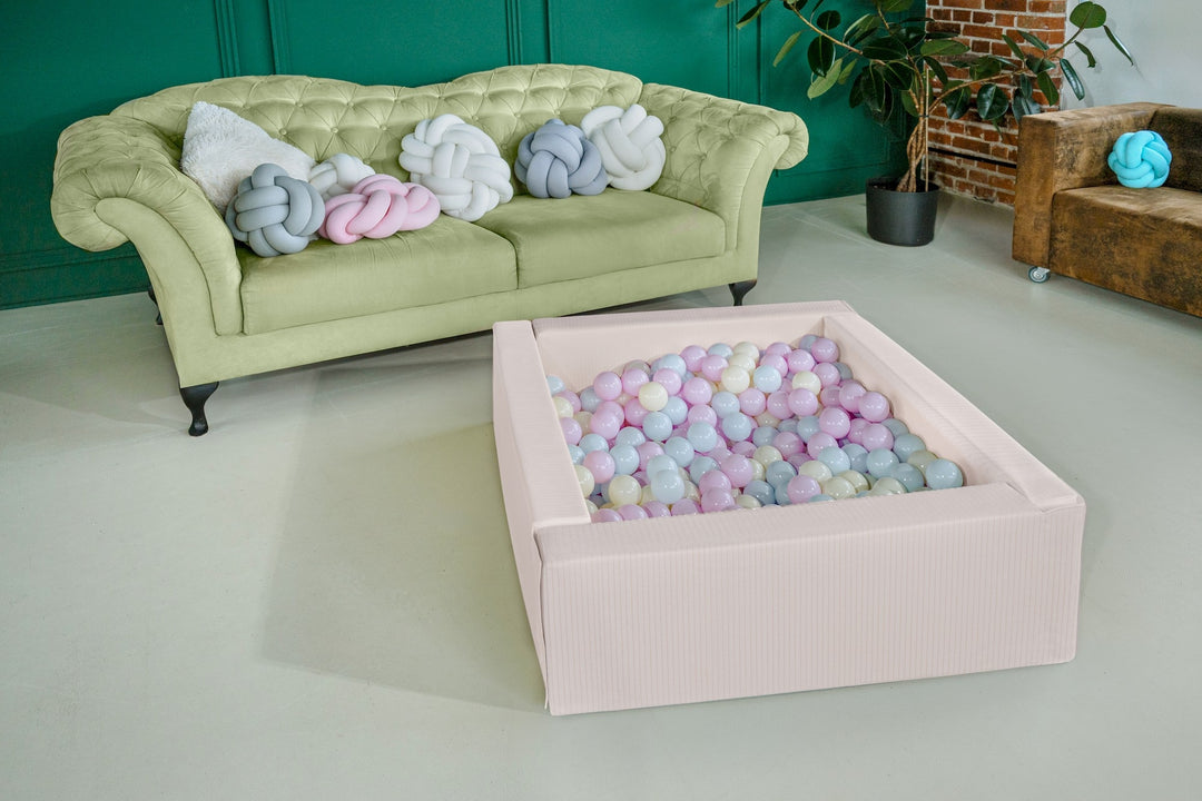 Soft play Corduroy ball pit, home ball pit, indoor, outdoor, ball pit + 300 balls