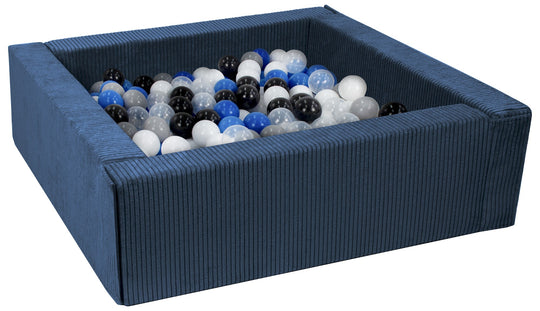 Soft play Corduroy ball pit, home ball pit, indoor, outdoor, ball pit + 200 balls