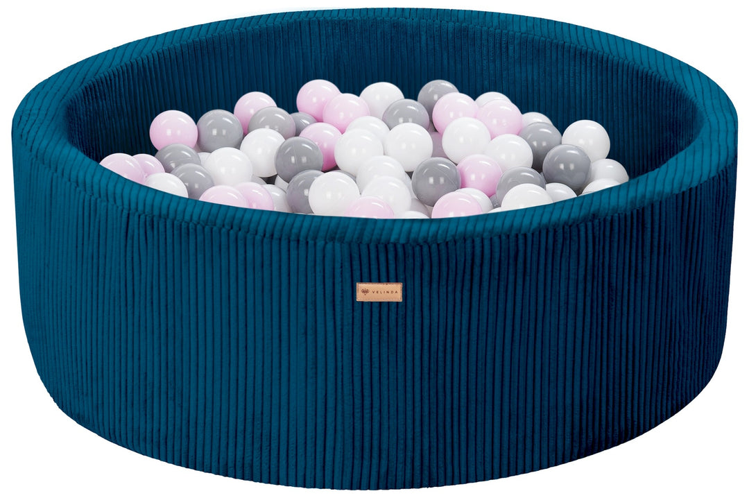 Ball pit + 300 balls, corduroy fabric