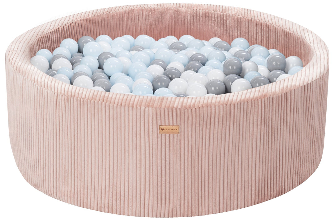 Ball pit + 300 balls, corduroy fabric