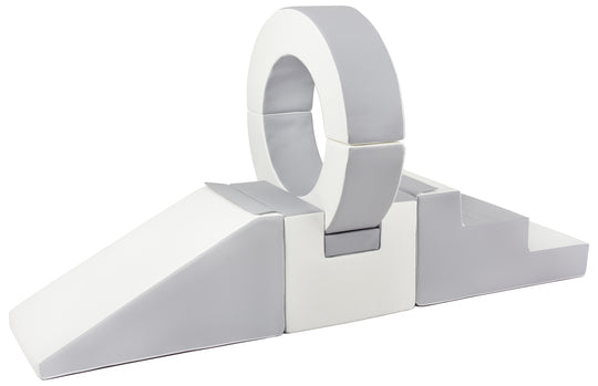 Hoop set of 7 large foam blocks