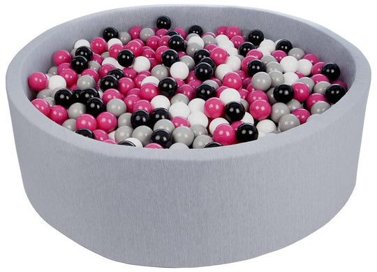 Soft Jersey ball pit with 1200 balls, diameter 125 cm
