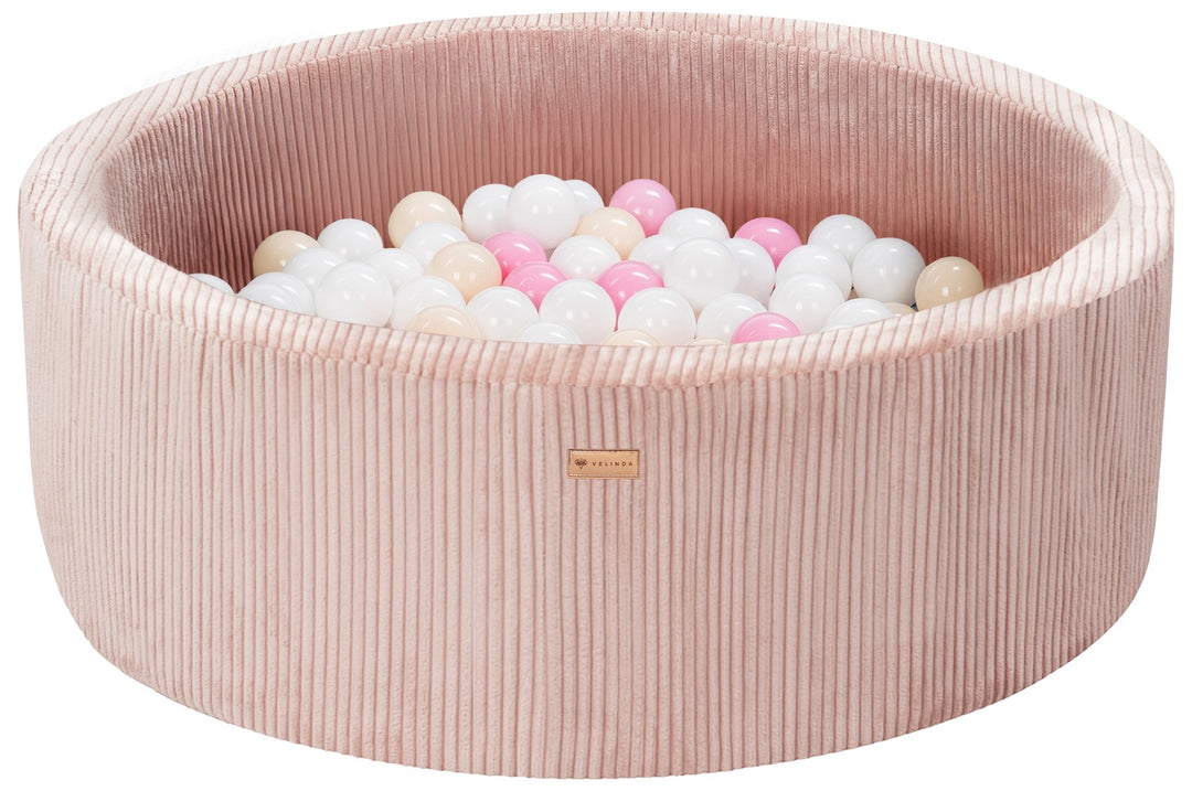 Ball pit + 200 balls, corduroy fabric