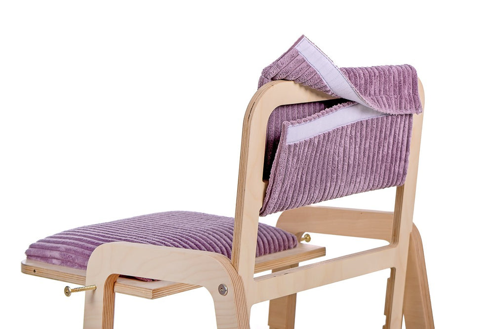 Adjustable Children Chair Julle - Cannon Pink