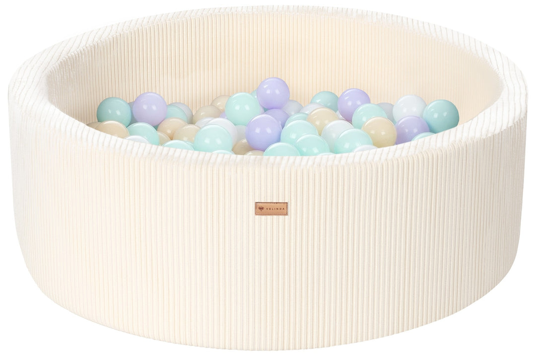 Ball pit + 200 balls, corduroy fabric