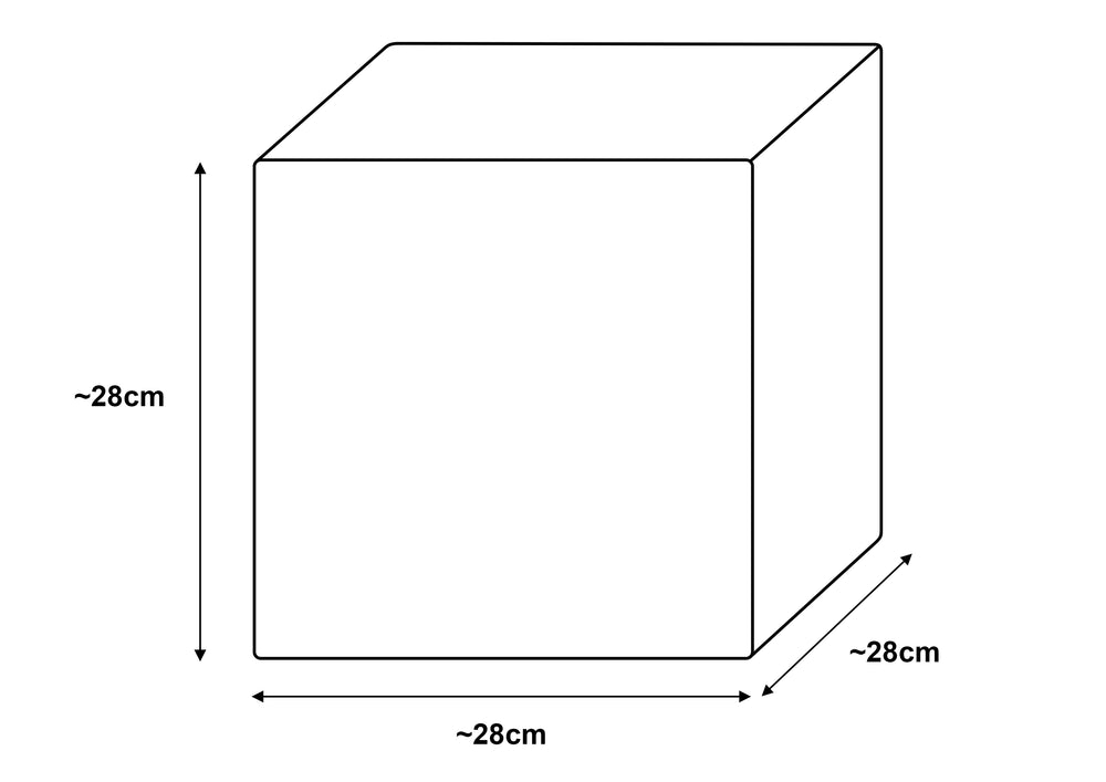 Soft Play Cubes, 8 building blocks for kids