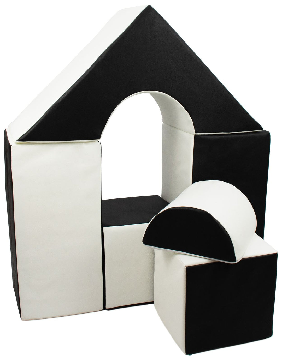 Mini castle set of 6 large foam blocks