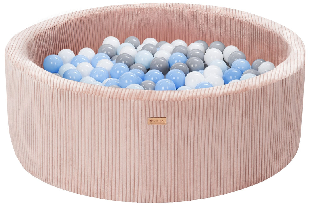Ball pit + 200 balls, corduroy fabric