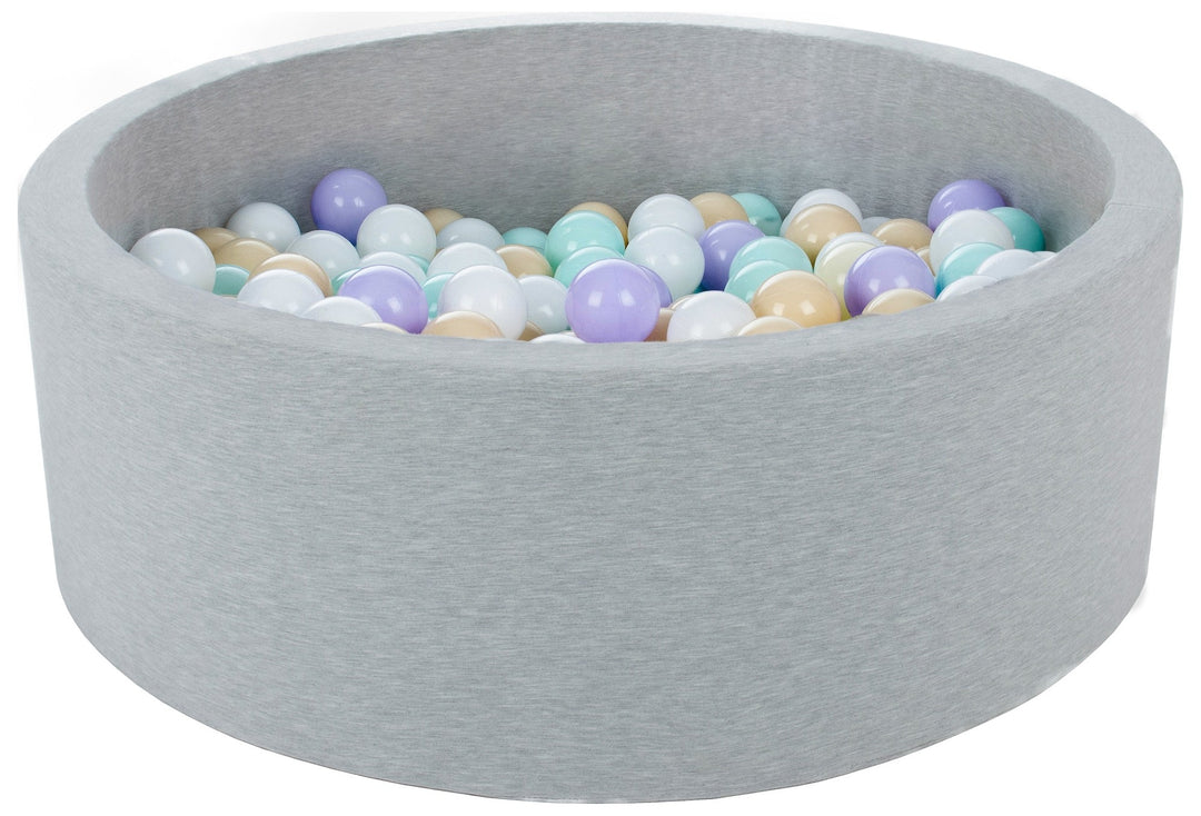 Soft Jersey ball pit with 200 balls