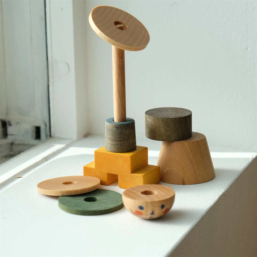 LALA Stick Figure Puzzle - Green