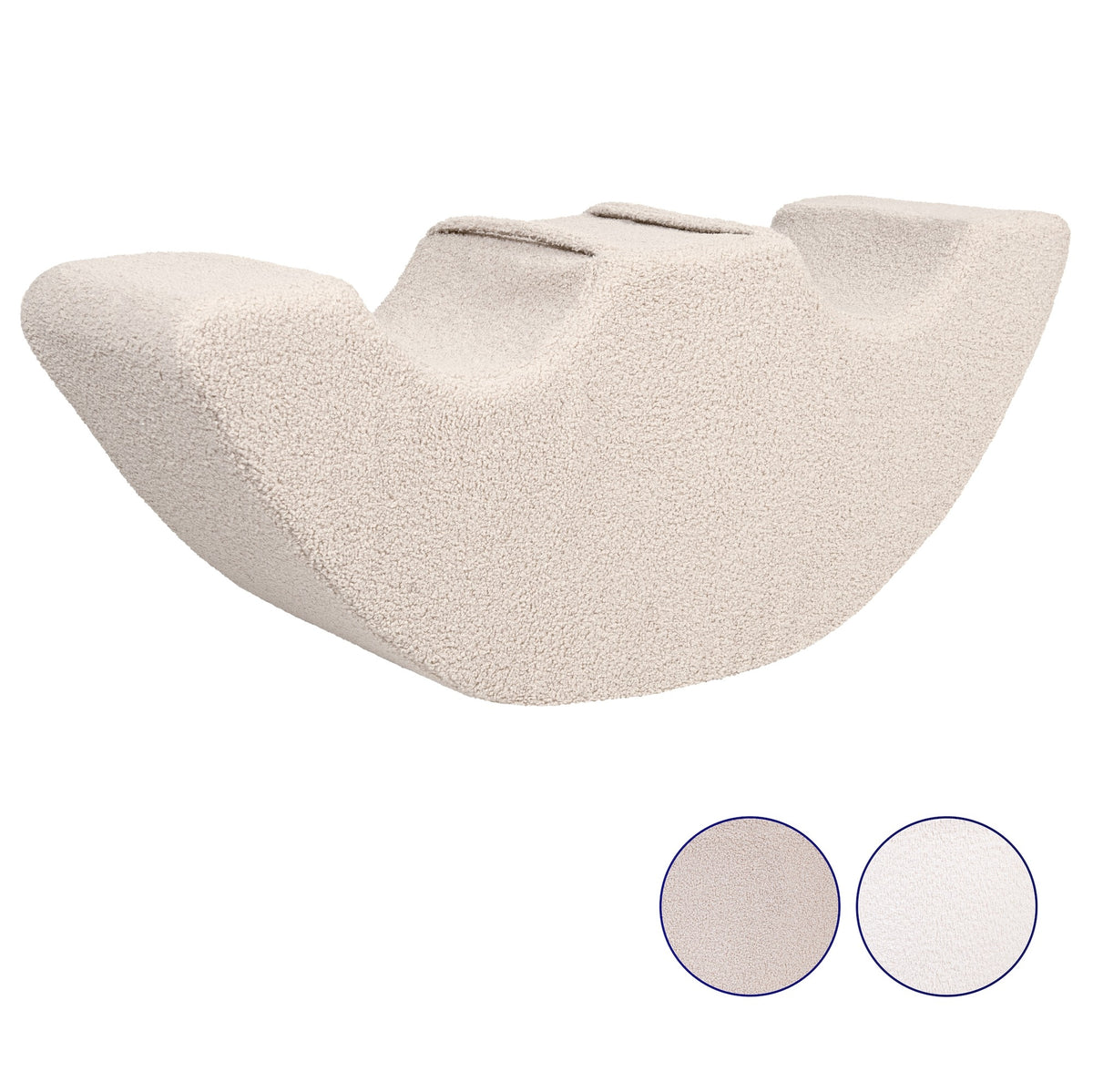Duo Soft Play Rocker, bouclé