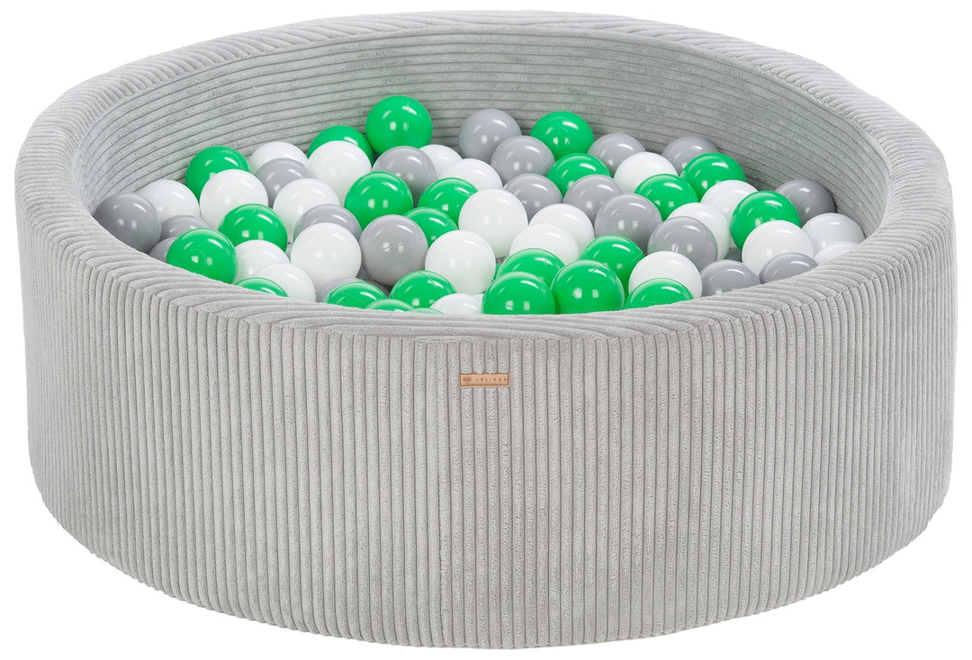 Ball pit + 300 balls, corduroy fabric