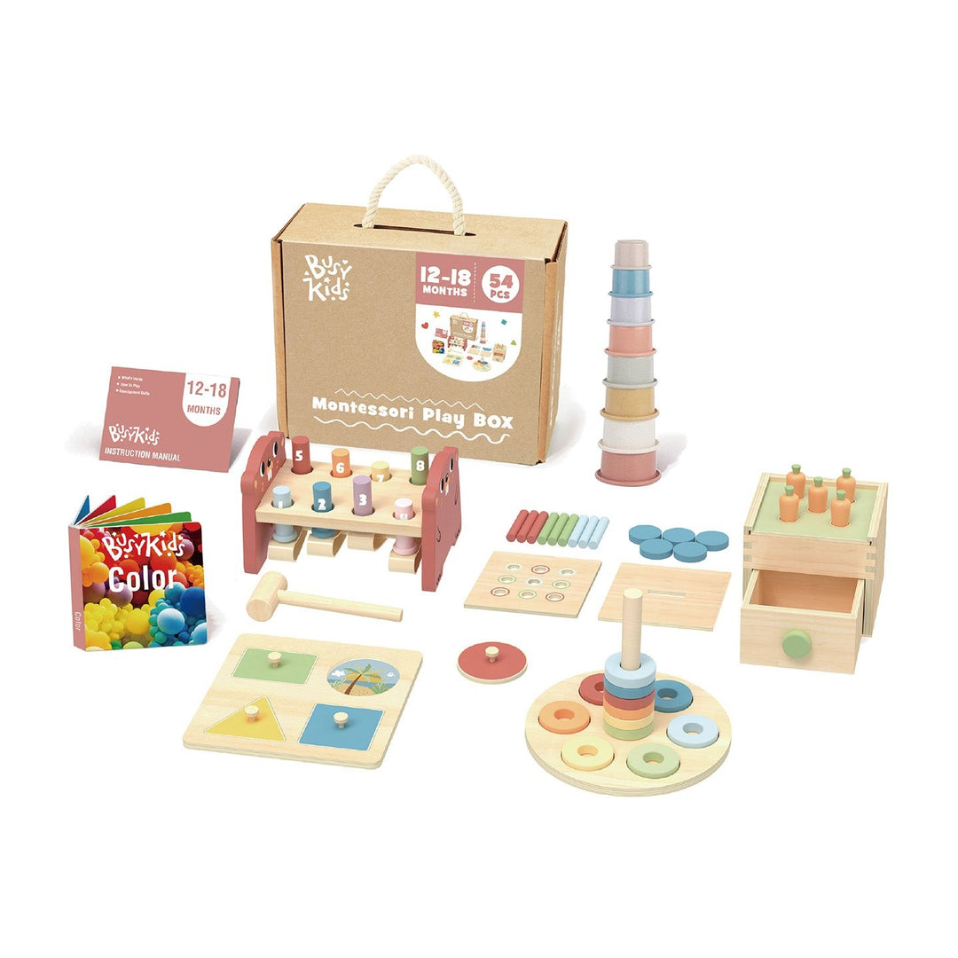 Montessori Play Box #1 – 12–18 Months