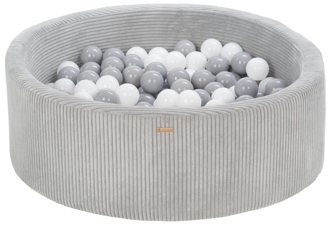 Ball pit + 200 balls, corduroy fabric