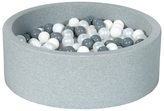 Grey ball pit + 300 balls