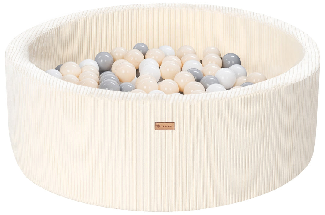 Ball pit + 200 balls, corduroy fabric