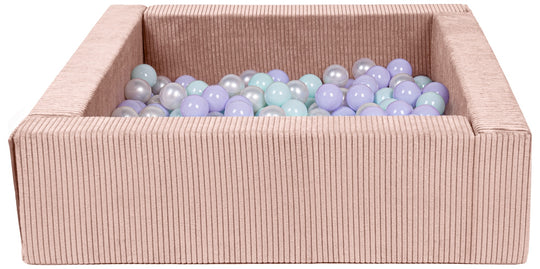 Soft play Corduroy ball pit, home ball pit, indoor, outdoor, ball pit + 200 balls