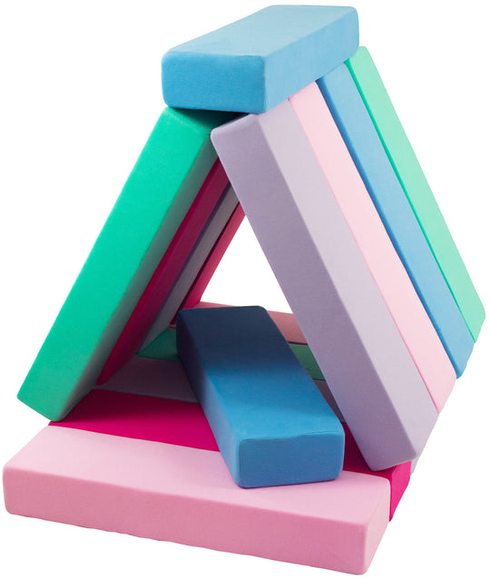 Tower set of 15 large foam blocks