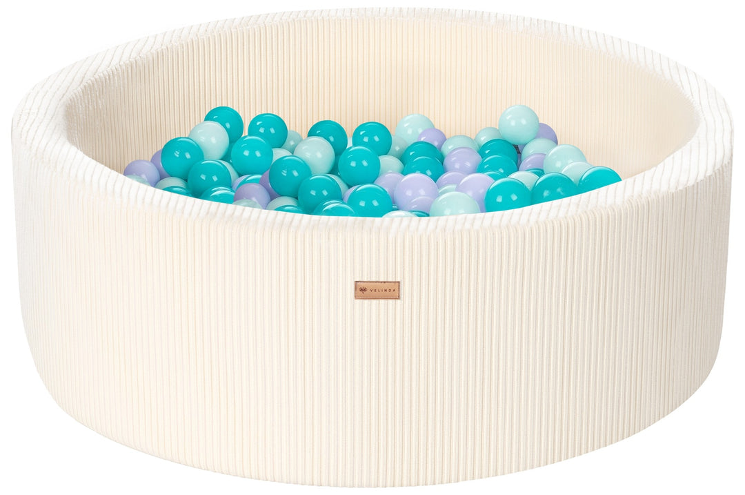 Ball pit + 200 balls, corduroy fabric