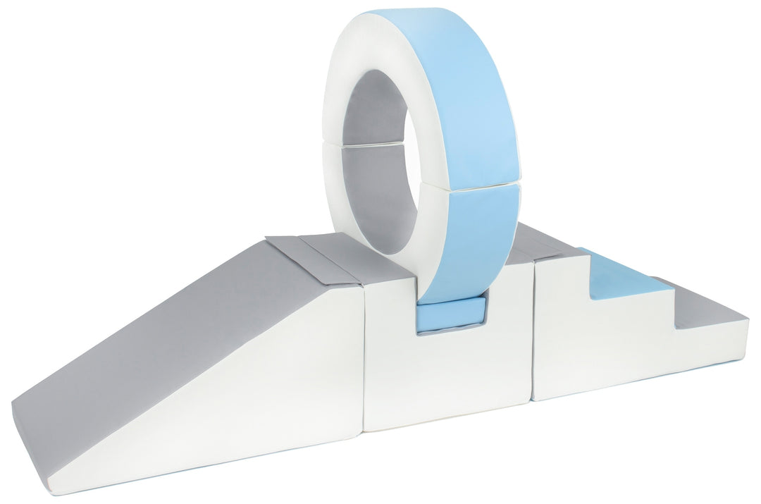 Hoop set of 7 large foam blocks