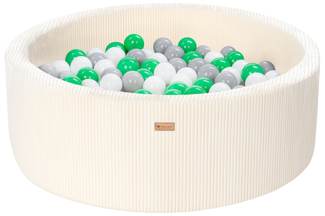 Ball pit + 300 balls, corduroy fabric