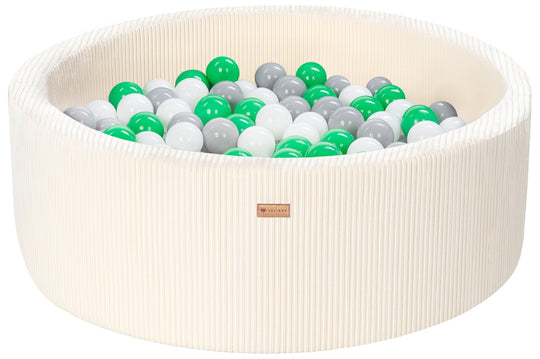 Ball pit + 300 balls, corduroy fabric