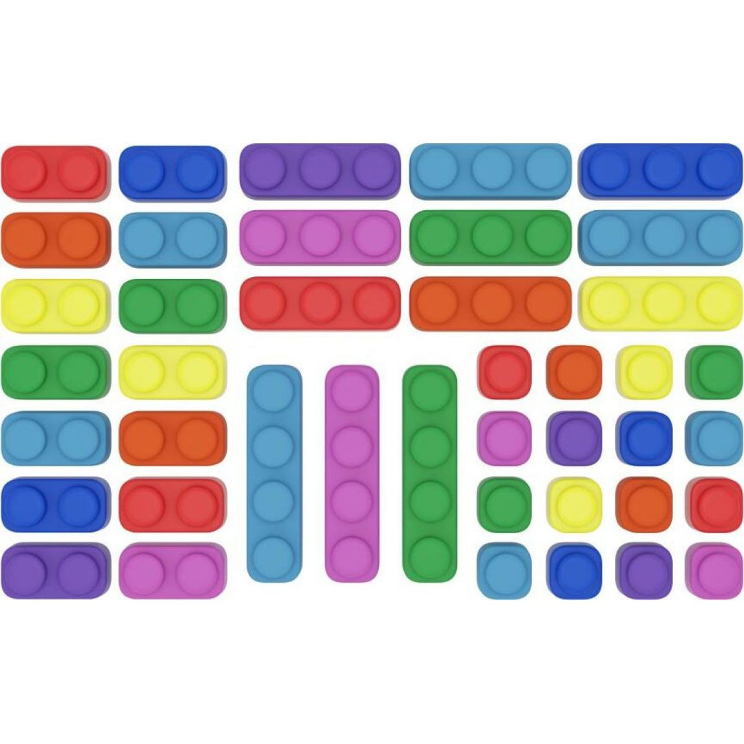 Zachte Bioblokken Set - 42 stuks