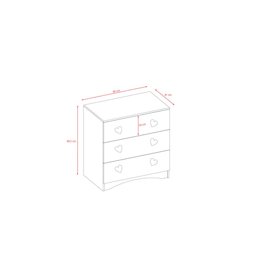 Chest-of-Drawers Julia