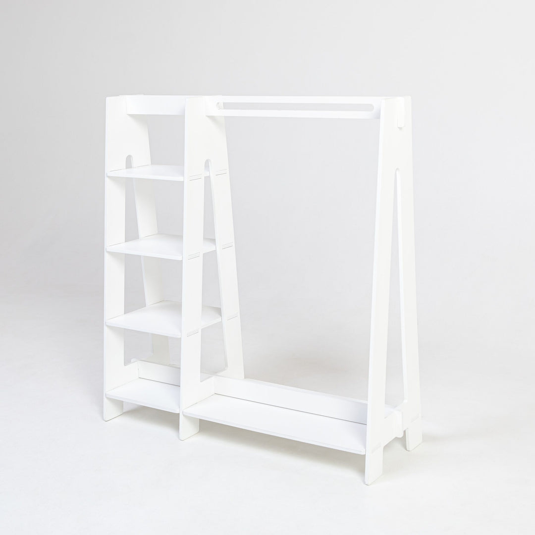 Clothing Rack with Shelves for Toddlers