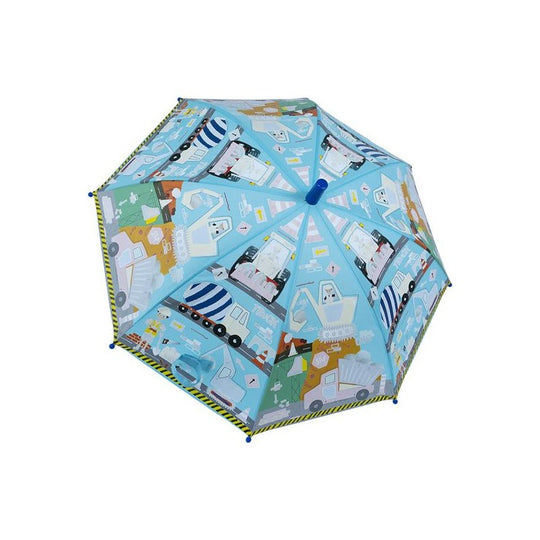 Color Changing Umbrella - Construction Site