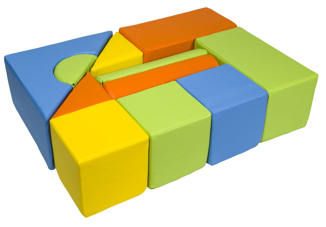 Castle set of 11 large foam blocks