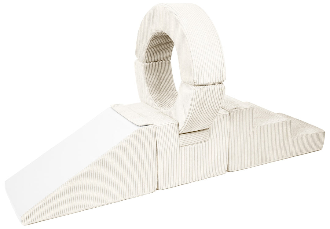 Hoop set of 7 large foam blocks