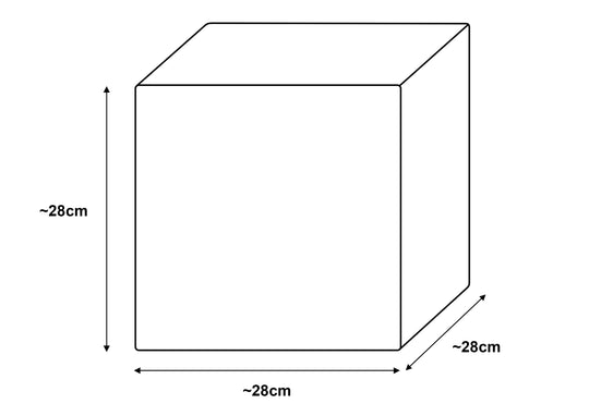 Soft Play Cubes, 4 building blocks for kids
