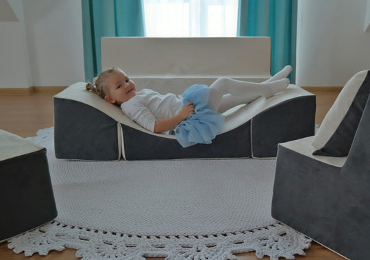 Soft Foam Furniture 3 pcs set: Chair+Sofa+Coach