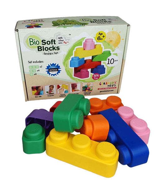 Soft Blocks Set - 10 pieces