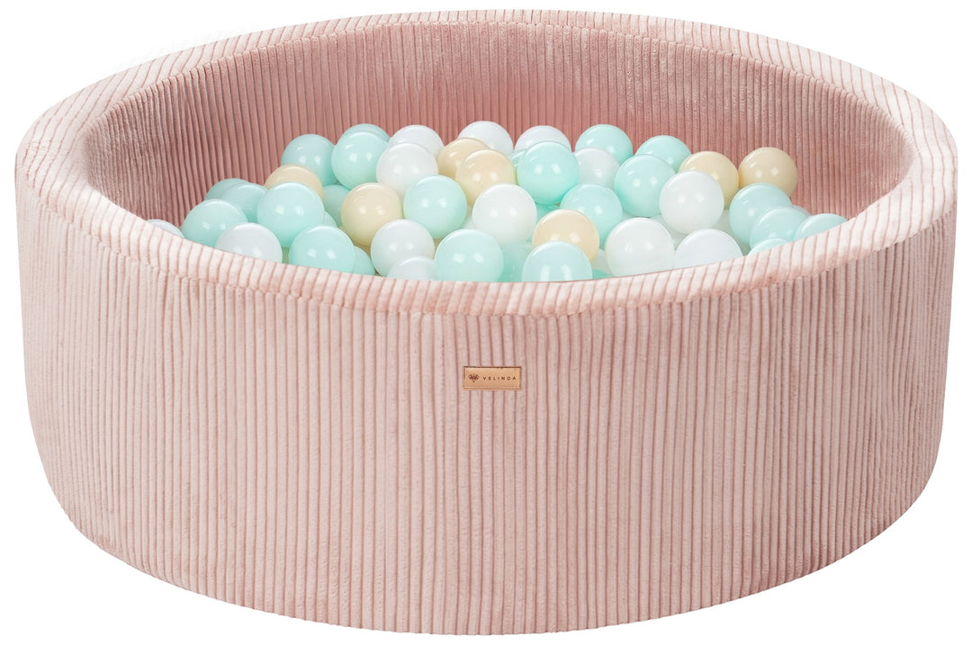 Ball pit + 300 balls, corduroy fabric